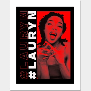 LAURYN RED SPACE Posters and Art